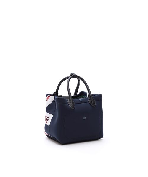 Accesoires De Mademoiselle / アクセソワ・ドゥ・マドモワゼル トートバッグ | マジックライト/ユニオンジャックキューブトート21cm(Dカン+) | 詳細29