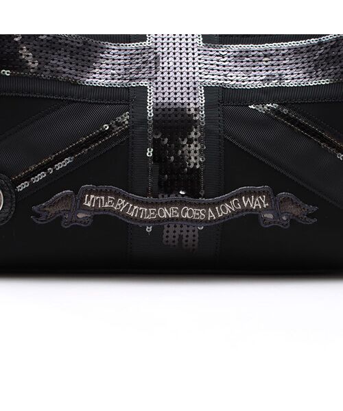 Accesoires De Mademoiselle / アクセソワ・ドゥ・マドモワゼル トートバッグ | マジックライト/ユニオンジャックキューブトート25cm | 詳細5