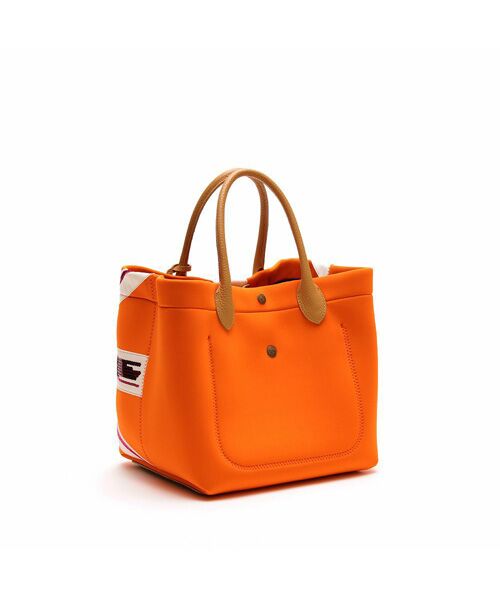 Accesoires De Mademoiselle / アクセソワ・ドゥ・マドモワゼル トートバッグ | マジックライト/ユニオンジャックキューブトート25cm | 詳細9