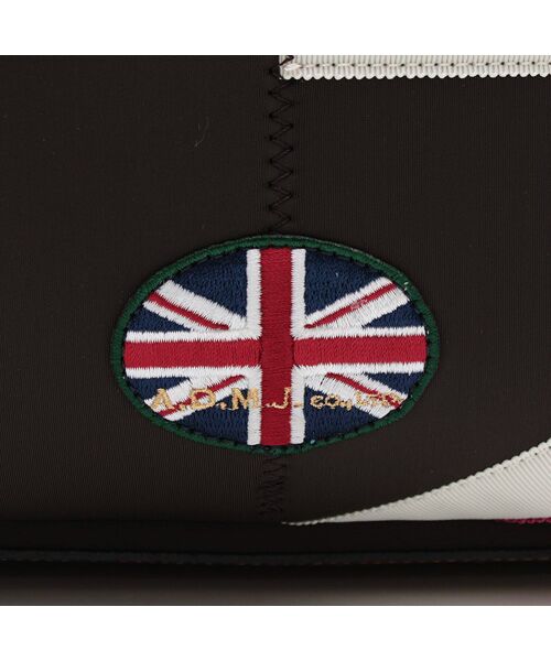 Accesoires De Mademoiselle / アクセソワ・ドゥ・マドモワゼル トートバッグ | マジックライト/ユニオンジャックキューブトート25cm | 詳細20