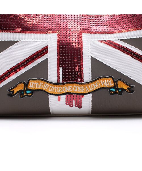 Accesoires De Mademoiselle / アクセソワ・ドゥ・マドモワゼル トートバッグ | マジックライト/ユニオンジャックキューブトート25cm | 詳細26