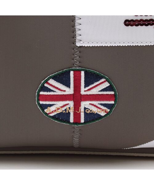 Accesoires De Mademoiselle / アクセソワ・ドゥ・マドモワゼル トートバッグ | マジックライト/ユニオンジャックキューブトート25cm | 詳細28