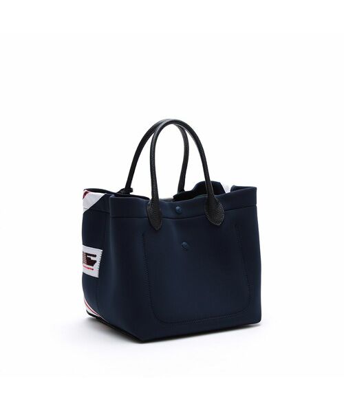 Accesoires De Mademoiselle / アクセソワ・ドゥ・マドモワゼル トートバッグ | マジックライト/ユニオンジャックキューブトート25cm | 詳細30