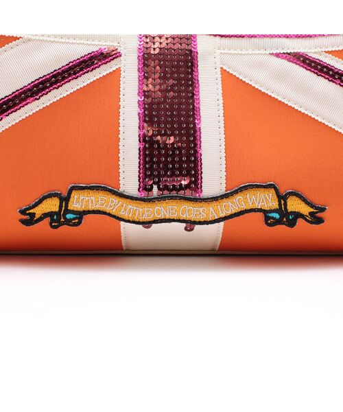 Accesoires De Mademoiselle / アクセソワ・ドゥ・マドモワゼル トートバッグ | マジックライト/ユニオンジャックキューブトート34cm | 詳細12