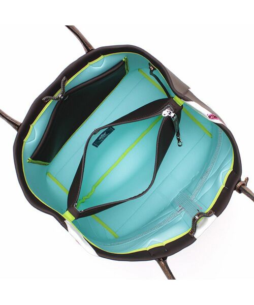 Accesoires De Mademoiselle / アクセソワ・ドゥ・マドモワゼル トートバッグ | マジックライト/ユニオンジャックキューブトート34cm | 詳細15