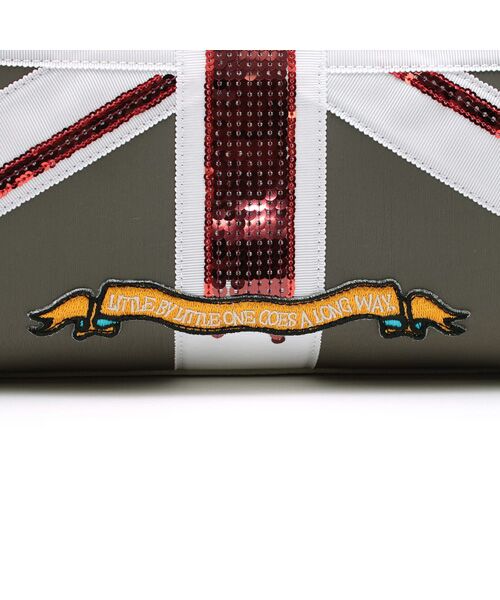 Accesoires De Mademoiselle / アクセソワ・ドゥ・マドモワゼル トートバッグ | マジックライト/ユニオンジャックキューブトート34cm | 詳細26