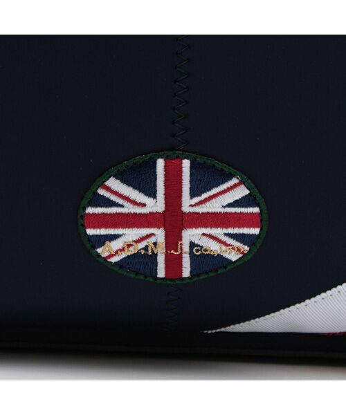 Accesoires De Mademoiselle / アクセソワ・ドゥ・マドモワゼル トートバッグ | マジックライト/ユニオンジャックキューブトート34cm | 詳細27