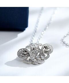 Accesoires De Mademoiselle / アクセソワ・ドゥ・マドモワゼル ネックレス・ペンダント・チョーカー | アールデコ2WAYネックレス　SILVER