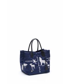 Accesoires De Mademoiselle / アクセソワ・ドゥ・マドモワゼル トートバッグ | デービス/キューブトート25cm(Dカン＋)　BLACK