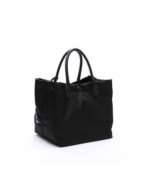 Accesoires De Mademoiselle / アクセソワ・ドゥ・マドモワゼル トートバッグ | デービス/キューブトート25cm(Dカン＋)　BLACK | 詳細2