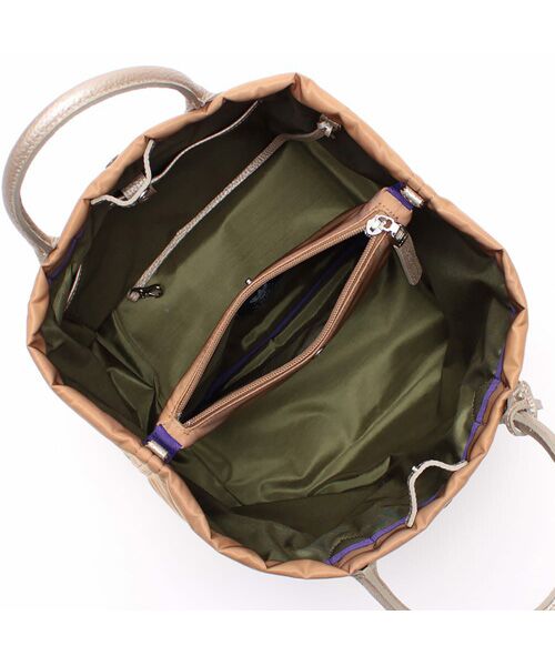 Accesoires De Mademoiselle / アクセソワ・ドゥ・マドモワゼル トートバッグ | デービス/キューブトート25cm(Dカン＋)　BLACK | 詳細11