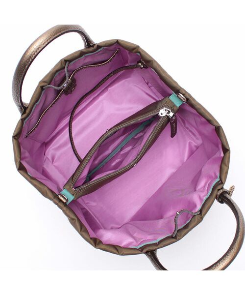 Accesoires De Mademoiselle / アクセソワ・ドゥ・マドモワゼル トートバッグ | デービス/キューブトート25cm(Dカン＋)　BLACK | 詳細16