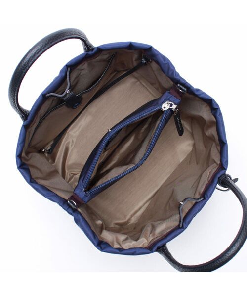 Accesoires De Mademoiselle / アクセソワ・ドゥ・マドモワゼル トートバッグ | デービス/キューブトート25cm(Dカン＋)　BLACK | 詳細21