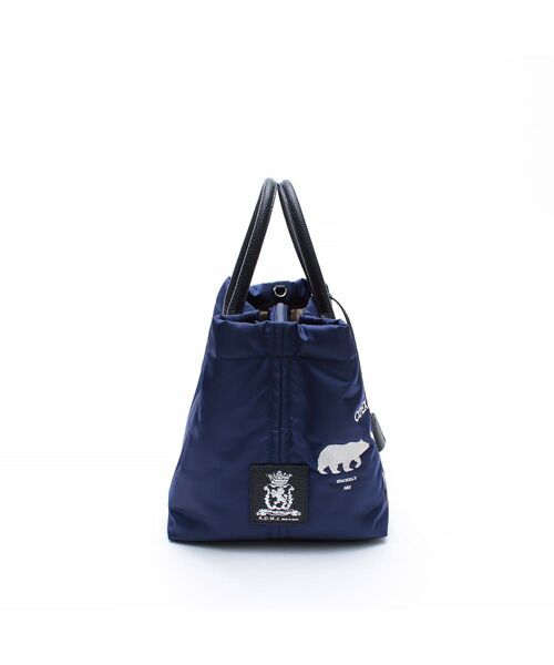 Accesoires De Mademoiselle / アクセソワ・ドゥ・マドモワゼル トートバッグ | デービス/キューブトート25cm(Dカン＋)　BLACK | 詳細23