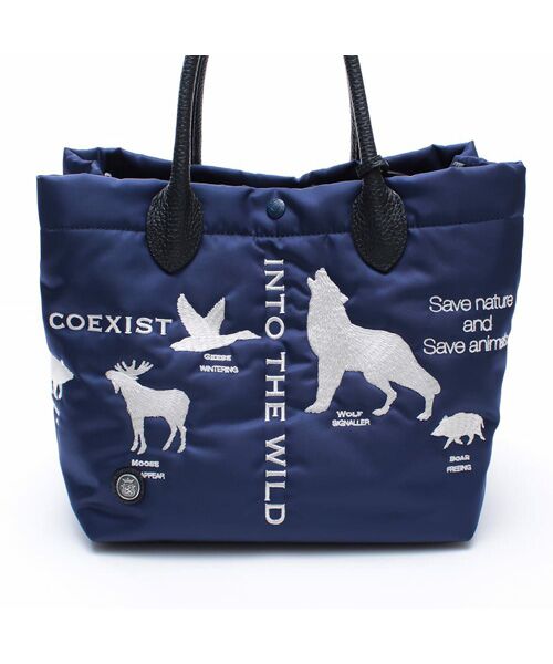 Accesoires De Mademoiselle / アクセソワ・ドゥ・マドモワゼル トートバッグ | デービス/キューブトート25cm(Dカン＋)　BLACK | 詳細24