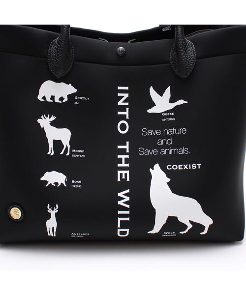 Accesoires De Mademoiselle / アクセソワ・ドゥ・マドモワゼル トートバッグ | マジックライト/キューブトート34cm | 詳細4