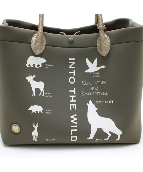 Accesoires De Mademoiselle / アクセソワ・ドゥ・マドモワゼル トートバッグ | マジックライト/キューブトート34cm | 詳細12