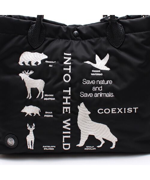 Accesoires De Mademoiselle / アクセソワ・ドゥ・マドモワゼル トートバッグ | デービス/キューブトート34cm(Dカン＋) | 詳細4