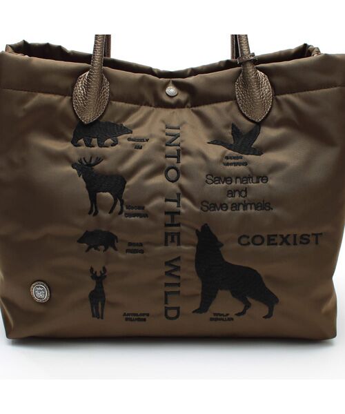 Accesoires De Mademoiselle / アクセソワ・ドゥ・マドモワゼル トートバッグ | デービス/キューブトート34cm(Dカン＋) | 詳細19