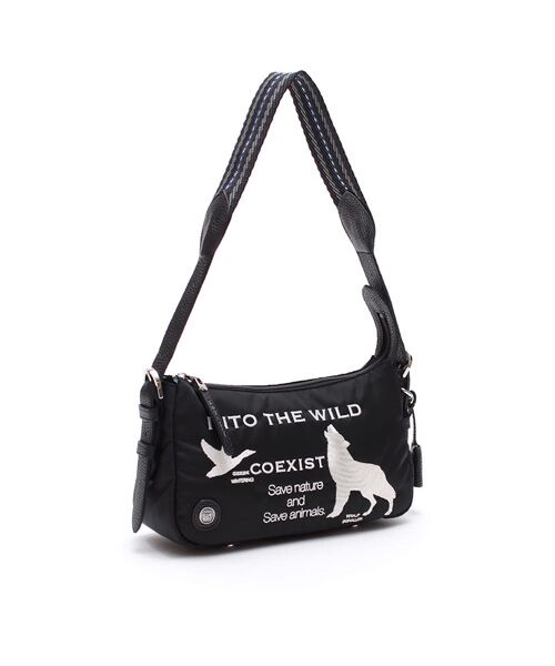 Accesoires De Mademoiselle / アクセソワ・ドゥ・マドモワゼル ショルダーバッグ | デービス/ソフトワンショルダー28cm（BLACK）