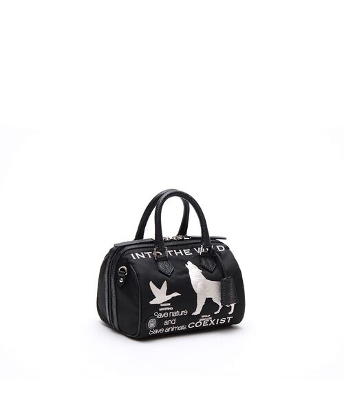 Accesoires De Mademoiselle / アクセソワ・ドゥ・マドモワゼル ボストンバッグ | デービス/ダッフルバッグS(Dカン+)(BLACK)