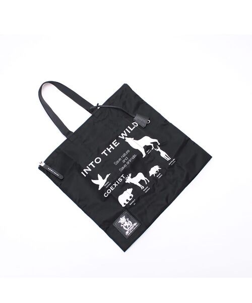 Accesoires De Mademoiselle / アクセソワ・ドゥ・マドモワゼル トートバッグ | デービス/オリタタミバッグM（BLACK）