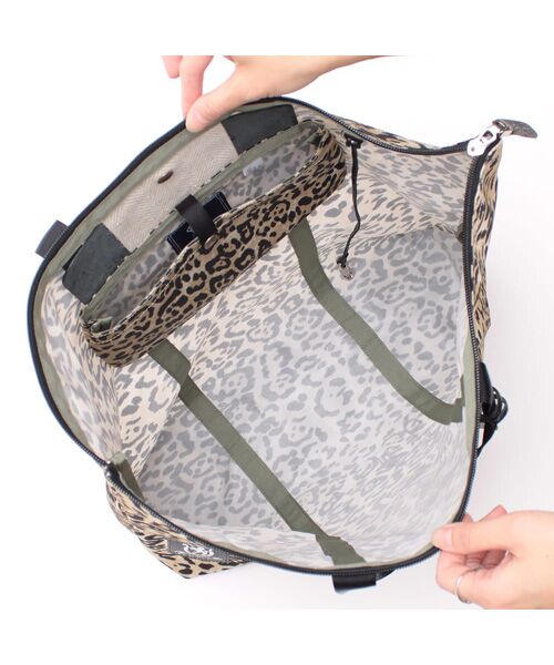 Accesoires De Mademoiselle / アクセソワ・ドゥ・マドモワゼル トートバッグ | デービス/オリタタミバッグL | 詳細4