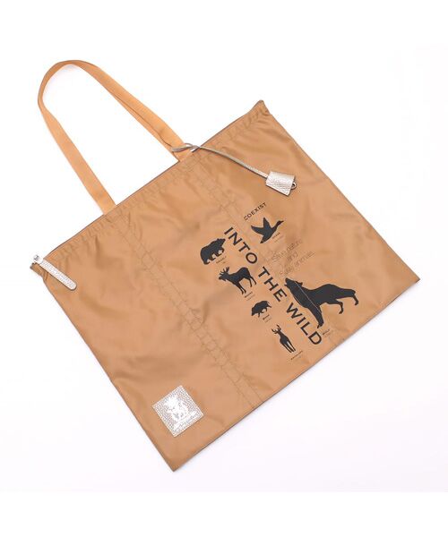 Accesoires De Mademoiselle / アクセソワ・ドゥ・マドモワゼル トートバッグ | デービス/オリタタミバッグL（WALNUT）