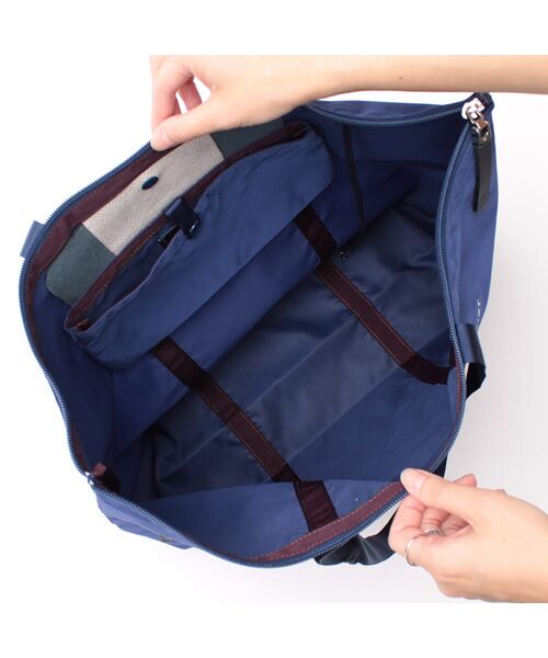 Accesoires De Mademoiselle / アクセソワ・ドゥ・マドモワゼル トートバッグ | デービス/オリタタミバッグL | 詳細14