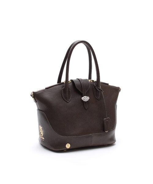 Accesoires De Mademoiselle / アクセソワ・ドゥ・マドモワゼル トートバッグ | ボックスラックス/ノーブルファスナートート25cm(Dカン＋)（GRIGIO）