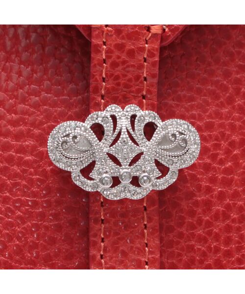 Accesoires De Mademoiselle / アクセソワ・ドゥ・マドモワゼル トートバッグ | ボックスラックス/ノーブルファスナートート25cm(Dカン＋) | 詳細10