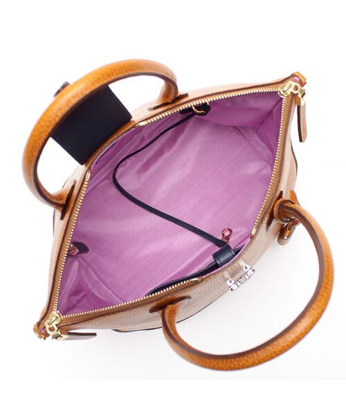 Accesoires De Mademoiselle / アクセソワ・ドゥ・マドモワゼル トートバッグ | ボックスラックス/ノーブルファスナートート25cm(Dカン＋) | 詳細13