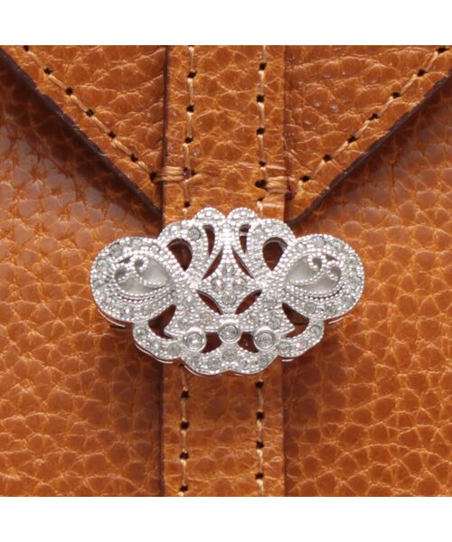 Accesoires De Mademoiselle / アクセソワ・ドゥ・マドモワゼル トートバッグ | ボックスラックス/ノーブルファスナートート25cm(Dカン＋) | 詳細16