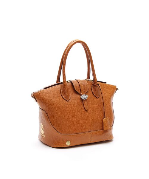 Accesoires De Mademoiselle / アクセソワ・ドゥ・マドモワゼル トートバッグ | ボックスラックス/ノーブルファスナートート25cm(Dカン＋)（CUOIO）