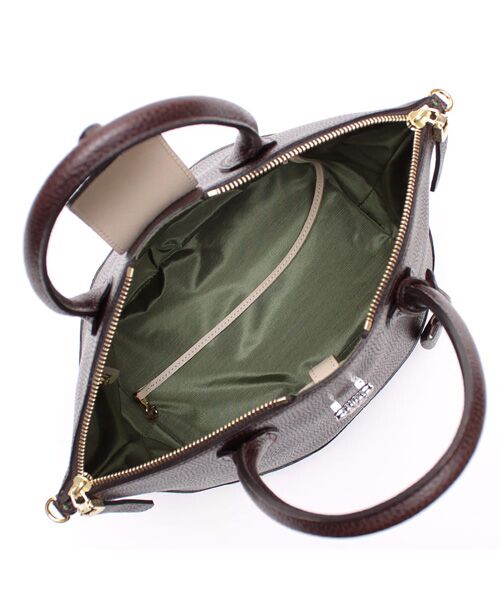 Accesoires De Mademoiselle / アクセソワ・ドゥ・マドモワゼル トートバッグ | ボックスラックス/ノーブルファスナートート25cm(Dカン＋) | 詳細19