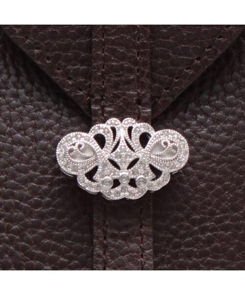 Accesoires De Mademoiselle / アクセソワ・ドゥ・マドモワゼル トートバッグ | ボックスラックス/ノーブルファスナートート25cm(Dカン＋) | 詳細22