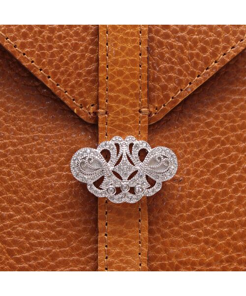 Accesoires De Mademoiselle / アクセソワ・ドゥ・マドモワゼル トートバッグ | ボックスラックス/ノーブルファスナートート34cm(Dカン＋) | 詳細16