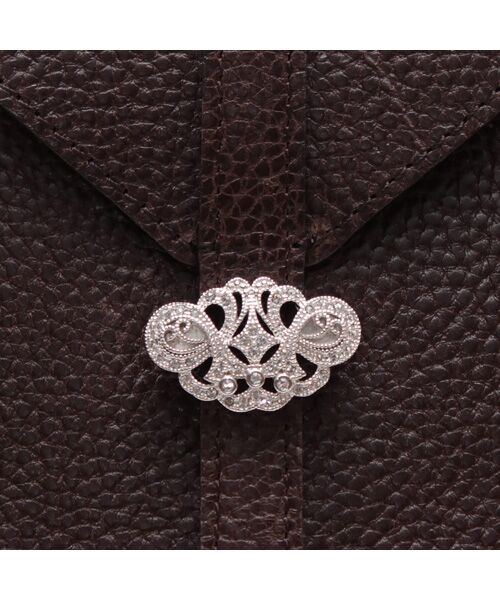 Accesoires De Mademoiselle / アクセソワ・ドゥ・マドモワゼル トートバッグ | ボックスラックス/ノーブルファスナートート34cm(Dカン＋) | 詳細22