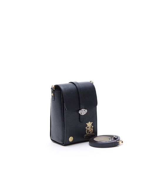 Accesoires De Mademoiselle / アクセソワ・ドゥ・マドモワゼル ショルダーバッグ | ボックスラックス/レクタングルショルダー（NAVY）