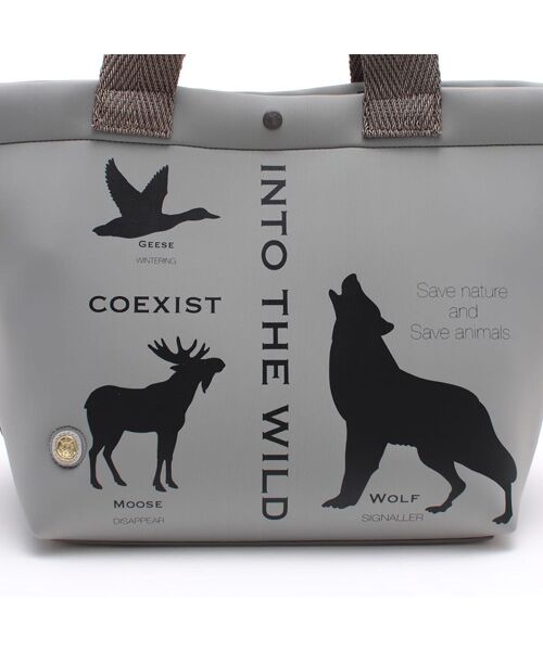 Accesoires De Mademoiselle / アクセソワ・ドゥ・マドモワゼル トートバッグ | マジックライト/キューブトート21cm(Dカン＋) | 詳細9