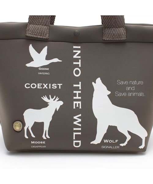 Accesoires De Mademoiselle / アクセソワ・ドゥ・マドモワゼル トートバッグ | マジックライト/キューブトート21cm(Dカン＋) | 詳細14