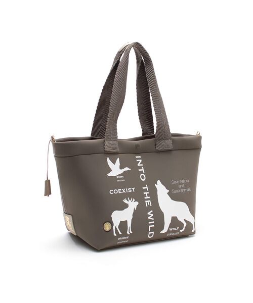 Accesoires De Mademoiselle / アクセソワ・ドゥ・マドモワゼル トートバッグ | マジックライト/キューブトート21cm(Dカン＋)（LODO,R）