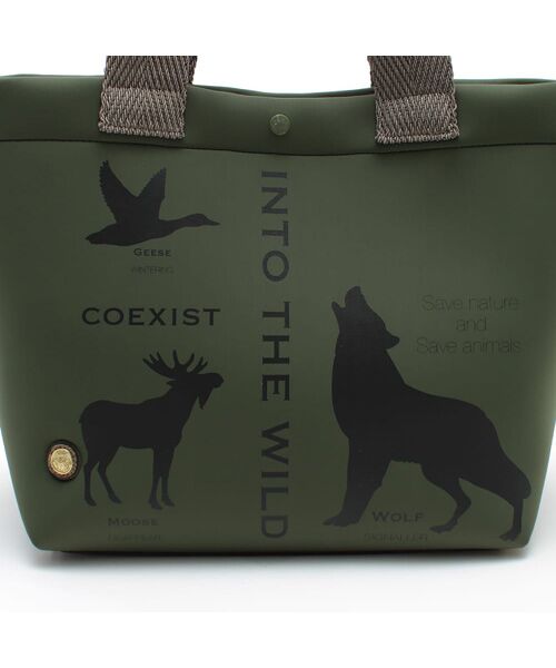 Accesoires De Mademoiselle / アクセソワ・ドゥ・マドモワゼル トートバッグ | マジックライト/キューブトート21cm(Dカン＋) | 詳細19