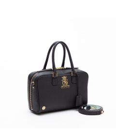 モーツァルト/バイカラーボストン25cm(ショルダーストラップ付)