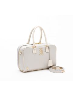 Accesoires De Mademoiselle / アクセソワ・ドゥ・マドモワゼル ショルダーバッグ | モーツァルト/バイカラーボストン25cm(ショルダーストラップ付)