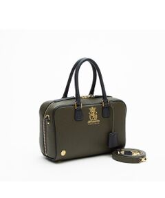 Accesoires De Mademoiselle / アクセソワ・ドゥ・マドモワゼル ショルダーバッグ | モーツァルト/バイカラーボストン25cm(ショルダーストラップ付)