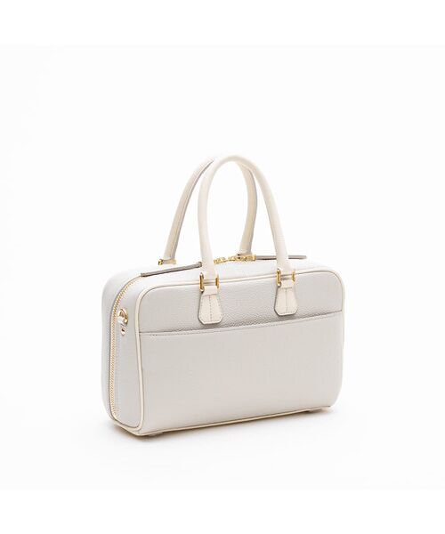 Accesoires De Mademoiselle / アクセソワ・ドゥ・マドモワゼル ショルダーバッグ | モーツァルト/バイカラーボストン25cm(ショルダーストラップ付) | 詳細7