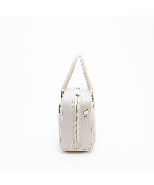 Accesoires De Mademoiselle / アクセソワ・ドゥ・マドモワゼル ショルダーバッグ | モーツァルト/バイカラーボストン25cm(ショルダーストラップ付) | 詳細8