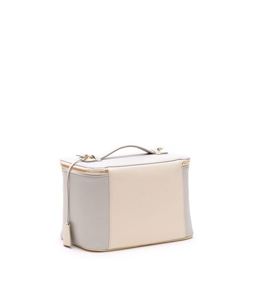 Accesoires De Mademoiselle / アクセソワ・ドゥ・マドモワゼル ハンドバッグ | モーツァルト/バイカラーバニティバッグ24cm(Dカン+) | 詳細2