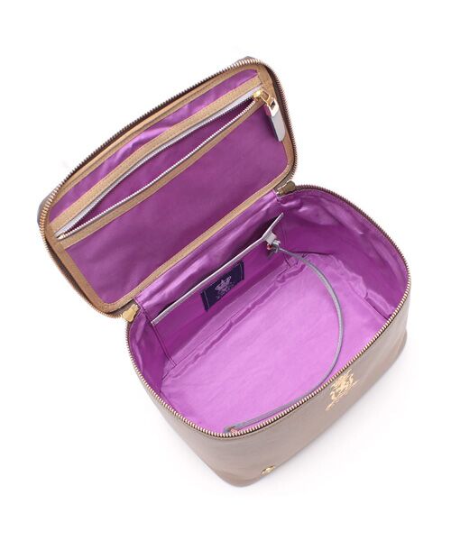 Accesoires De Mademoiselle / アクセソワ・ドゥ・マドモワゼル ハンドバッグ | モーツァルト/バイカラーバニティバッグ24cm(Dカン+) | 詳細6